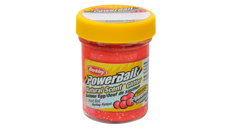 1.8 oz Berkley PowerBait Natural Glitter Trout Dough Fishing Bait 