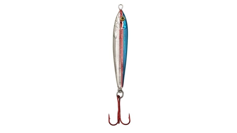 Ultimate Minnow Legend Jigging Spoon - Silver/ Blue Back