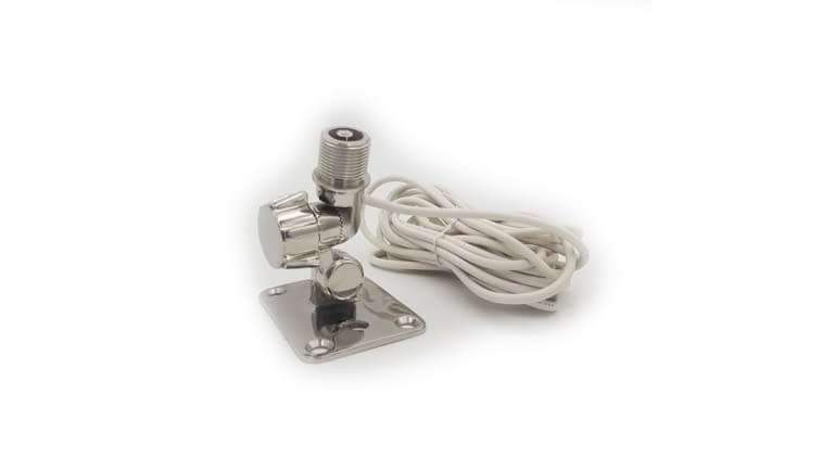 Lowrance Stainless Steel Quick Fit Antenna Mount With Cable