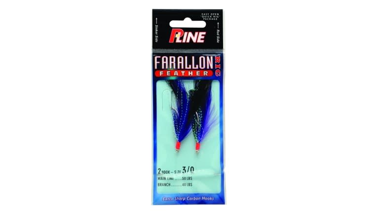 P-Line Farallon Feather - FF30-PUR/BLK