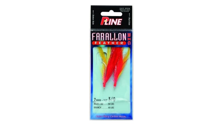 P-Line Farallon Feather - FF30-YEL/RED