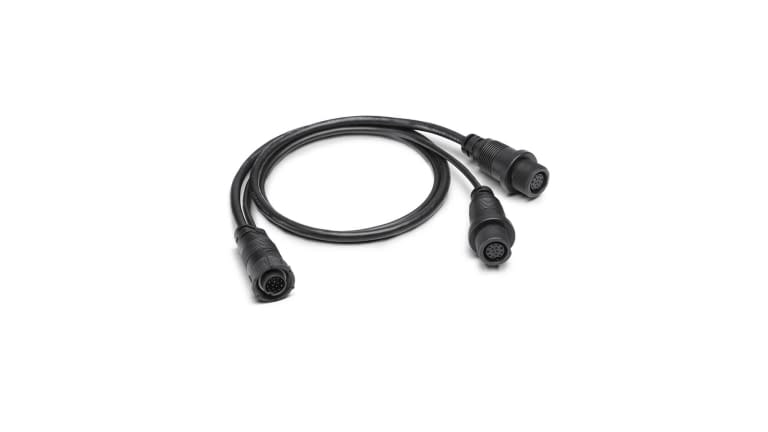 Humminbird SOLIX / APEX Side Imaging & 2D Transducer Adapter Splitter Cable