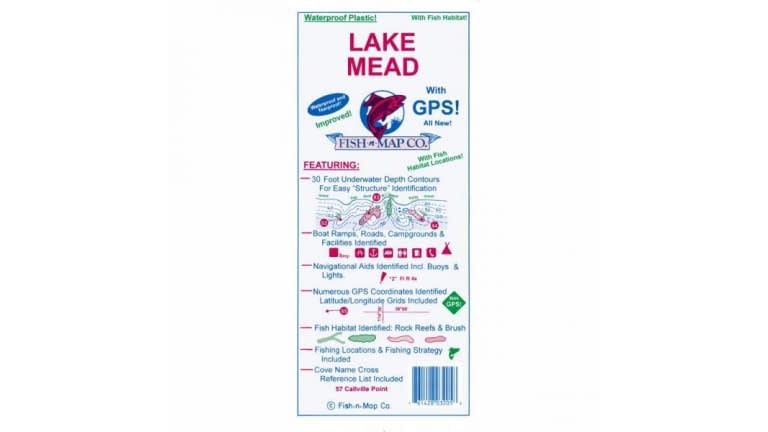 Fish N' Map Waterproof Map - 3205