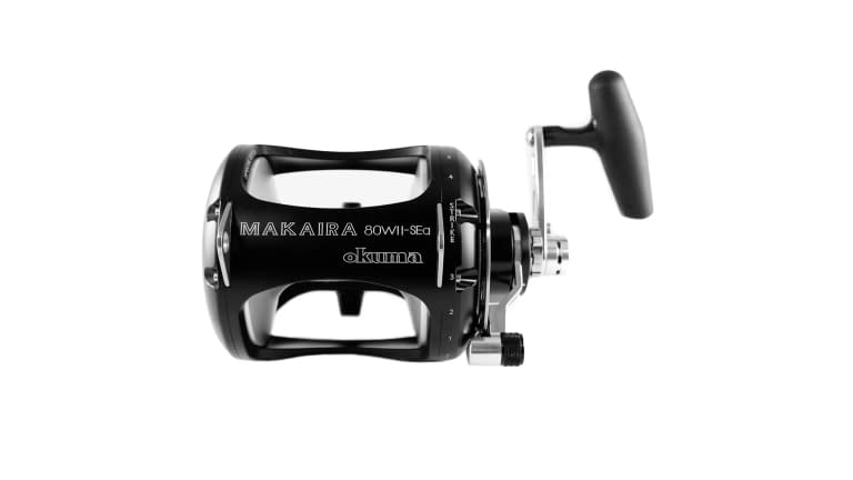 Okuma Makaira SE 2-Speed Lever Drag Reel - MK-80WIISEa-Black copy