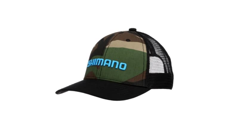 Shimano Camo Trucker Hat - Camo