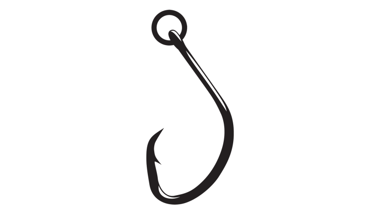 Gamakatsu Nautilus Hook Circle W/Ring