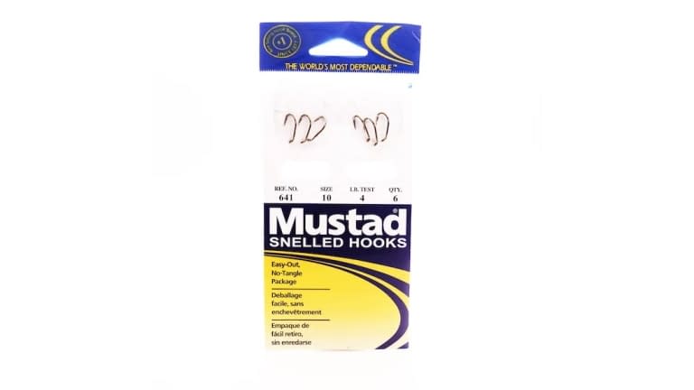 Mustad Snelled Beak Hook