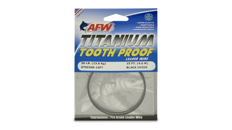 American Fishing Wire Titanium Tooth Proof Wire