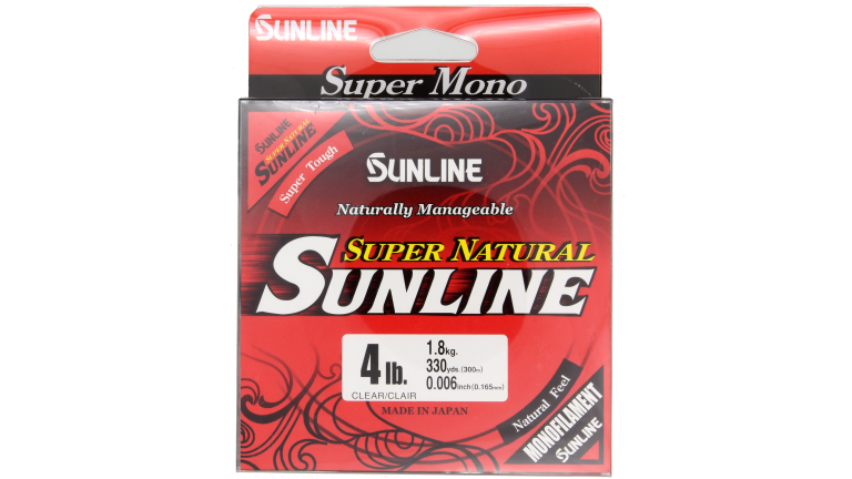 Sunline Super Natural Monofilament 330yd - 63758744
