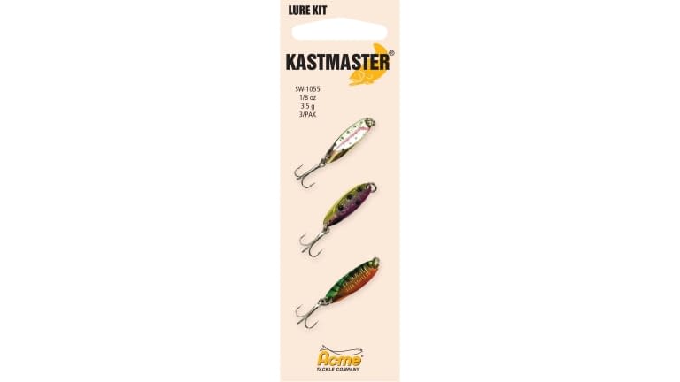 Acme 3-Piece Kastmaster Kit Painted 1/8oz