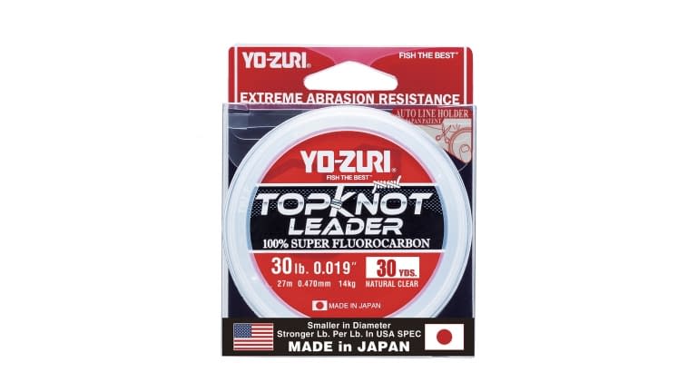 Yo-Zuri Top Knot Leader 30yd - TKLD30LBNCL30YD