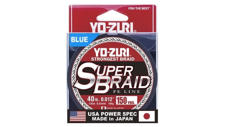 Yo-Zuri SuperBraid 150yd - SB40BBL150