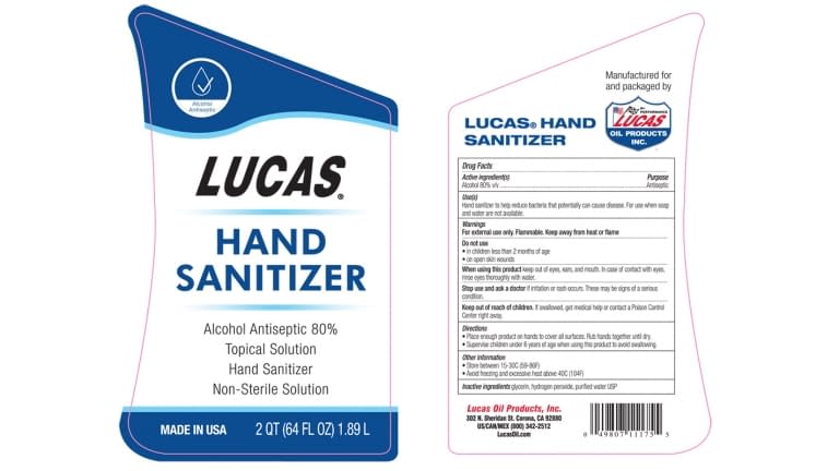 Lucas Oil Hand Sanitizer 64oz - 11175_LucasHandSanitizer_64oz_4-7-20