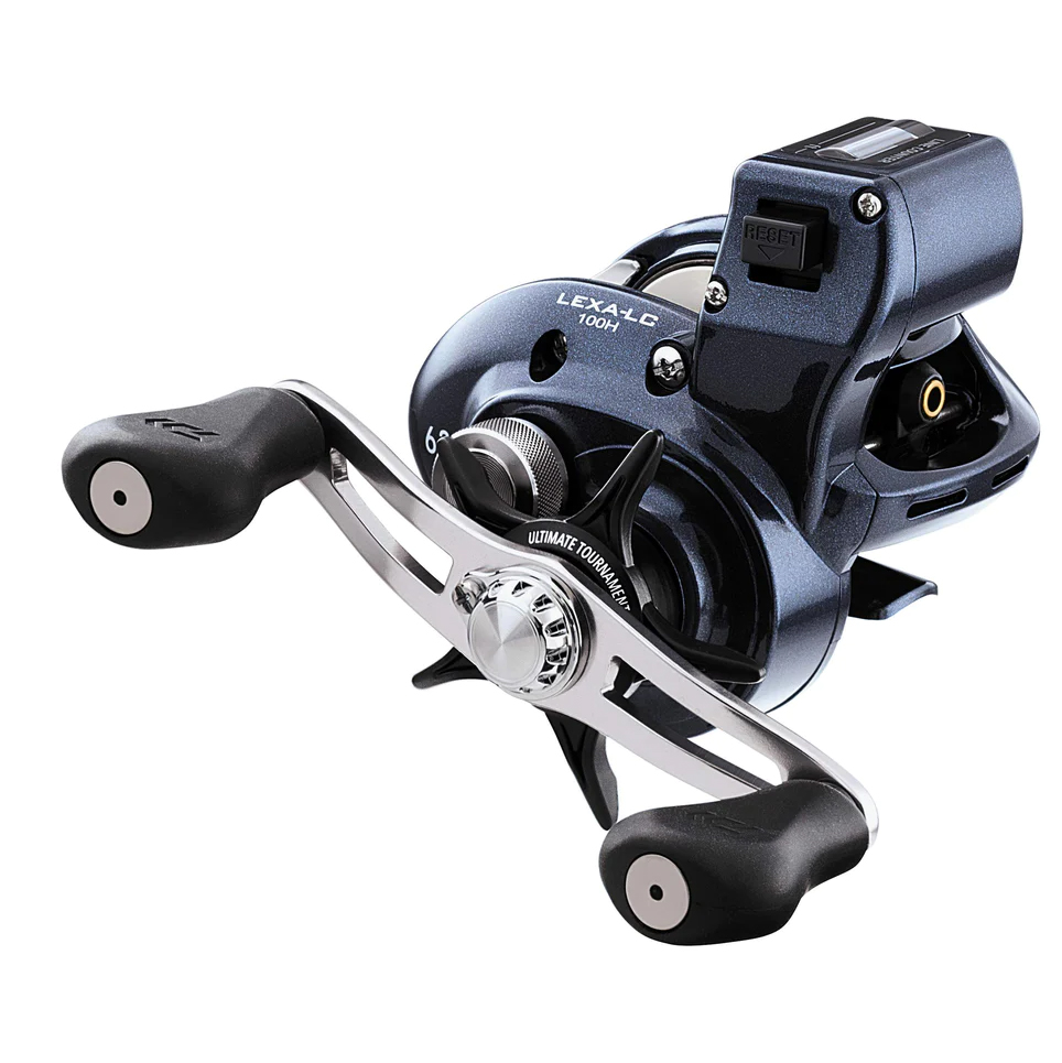 Daiwa Lexa 100 Line Counter Low Profile Reel