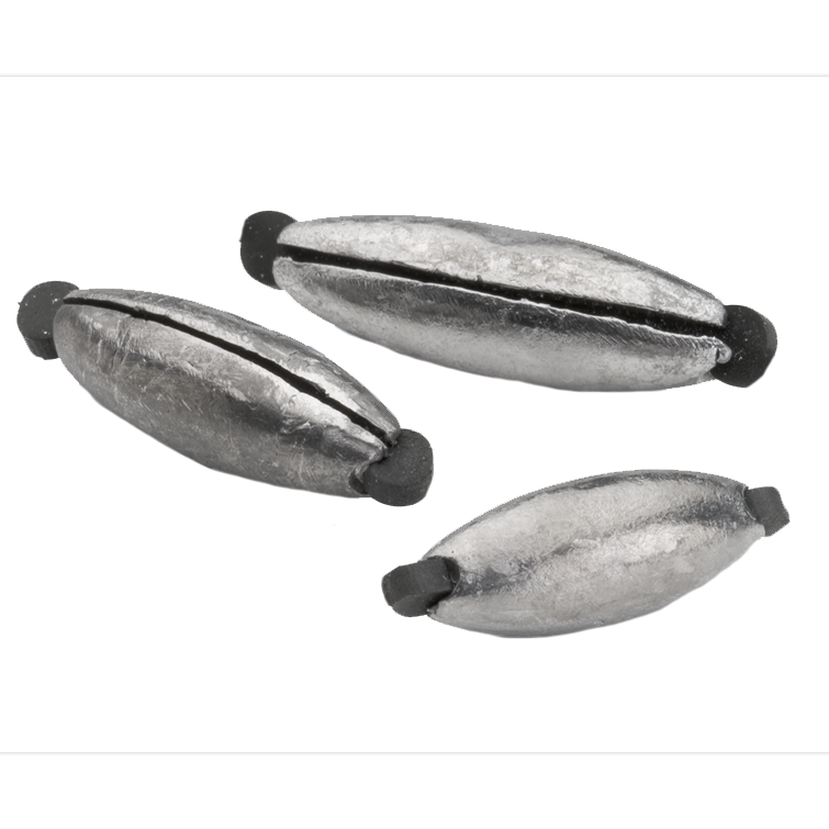 Bullet Weight Rubber Grip Sinkers