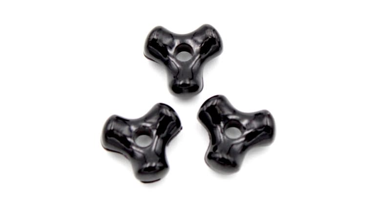 Big Daddy Plastic Tri Beads - TB-BLK