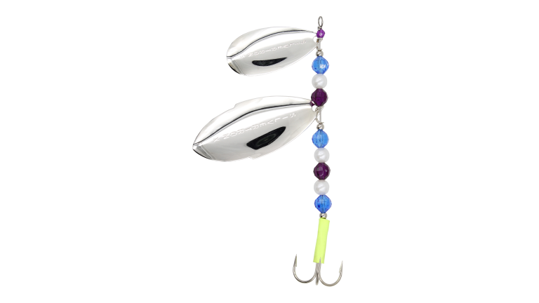 Silvertron Spinner Double Blade - Salmon Candy