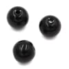 Big Daddy Glass Beads Round - Style: BLK