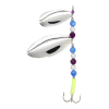 Silvertron Spinner Double Blade - Style: Salmon Candy