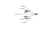 Picasso School-E-Rig Bait Ball Finesse Umbrella Rig - 88 - Thumbnail