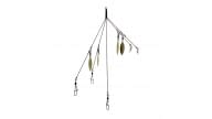 Anglers King Big Pod 4 Blade Umbrella Rigs - 5P-LB-7DLB(G) - Thumbnail