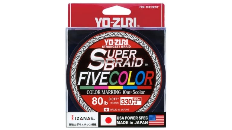 Yo-Zuri SuperBraid 330yd - 5C