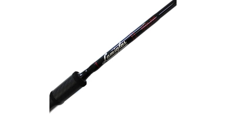 Lamiglas Redline Trolling Spinning Rod - lamiglas_redline-label