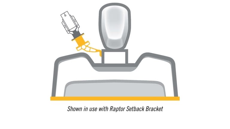 Minn Kota Raptor Jack Plate Adaptor Bracket - Minn-Kota_1810363_Raptor_6in_Port_Jack_Plate_05